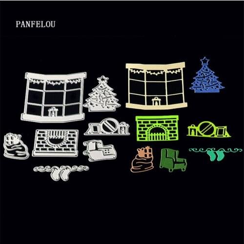 PANFELOU Metal craft Winter parlour paper die cutting dies for Scrapbooking/DIY Easter wedding Easter cards