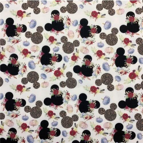 Printed Tissue For Sewing Girl Dress Polyester Cotton Fabric For Sewing Cloth Patchwork DIY Material Home Textile Fabric