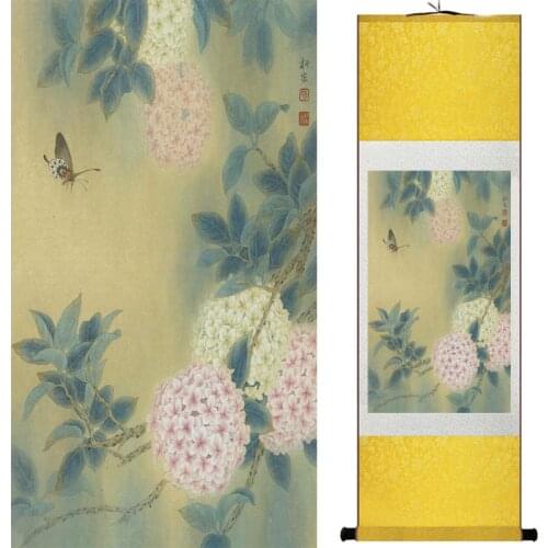 Traditional Chinese art painting Horse art painting Silk scroll art painting Horse painting 061308