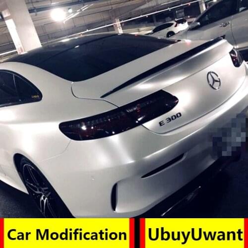 UBUYUWANT For Mercedes-Benz W213 E-COUPE 2-DOORS W238 2015-2019 Spoiler carbon fiber Car Rear Trunk Wing Spoiler