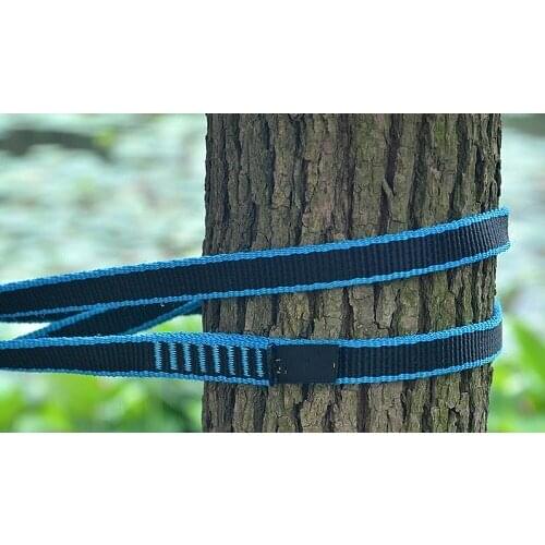 60--200CM 2200KG 16MM 3MM Outdoor climbing equipment forming flat band belt wear safety protection with nylon rigging hardware