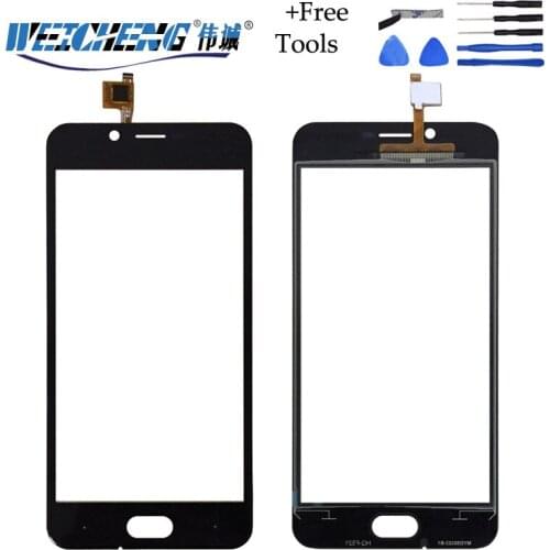 WEICHENG 5.0'' for DOOGEE Shoot 2 Touch Screen Glass 100% Guarantee Original New Glass Panel Touch Screen For DOOGEE Shoot 2