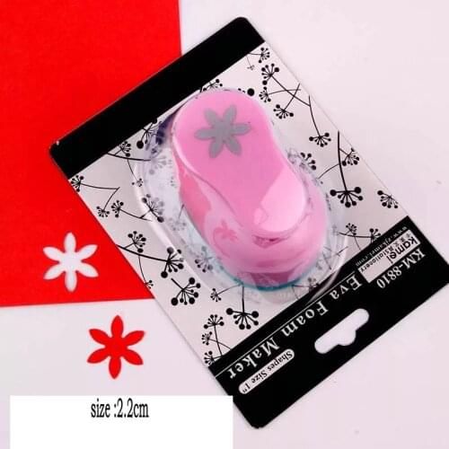 1"-3" flower craft punch hole punch EVA punches Kids petal shape foam paper maker scrapbooking punchers Embossing device cutter