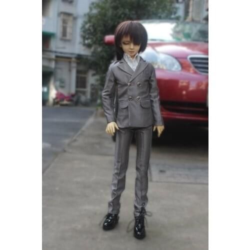 1/4 1/3 BJD clothes Gentleman suit coat +trousers +shirt for BJD/SD MSD SD13 SSDF ID72 HID strong Uncle doll accessories C0024