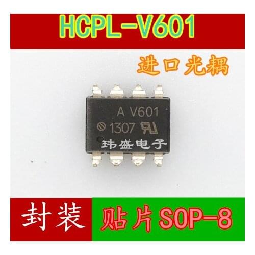 10pcs AV601A-V601 HCPL-V601 HPV601 SOP-8