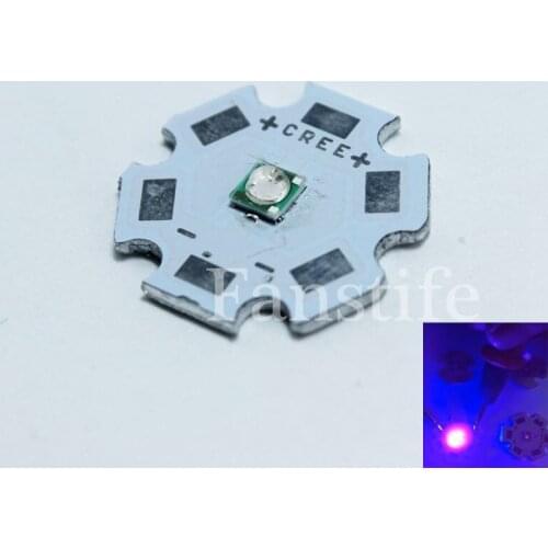10pcs/lot 3535 Ultral Violet UV 395-400nm 3W High Power Led