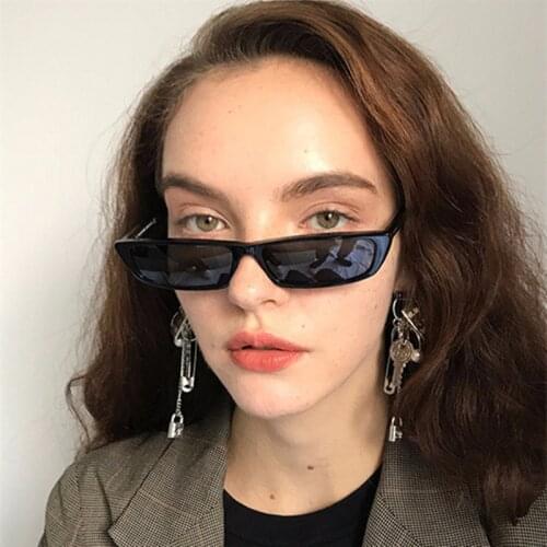 2021 Vintage Cat Eye Sunglasses Women Fashion Small Frame Sun Glasses Ladies Retro Personality Cat Eyeglasses UV400