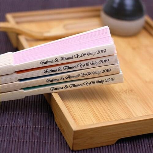 220pcs/lot Personalized Luxurious Silk Fold hand Fan in Elegant Laser-Cut Gift Box +Party Favors/wedding Gifts+printing