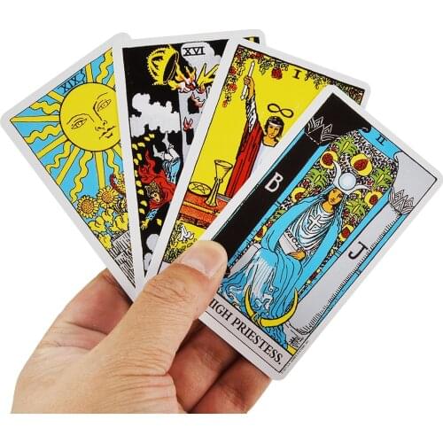 The Rider Tarot 78 Cards Deck Centenary Edition Tarot Rider-waite Board Game High Quality Card Stock Aeclectic Crisp Divination