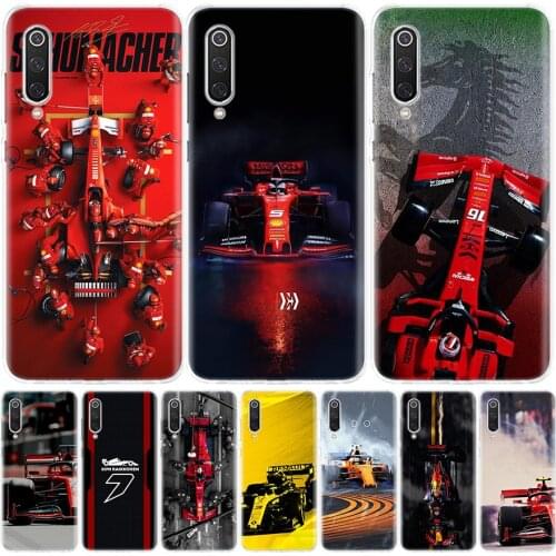 For Formula 1 F1 Car Silicon Phone Case For Xiaomi Redmi Note 10 9 8 9S 8T 7 6 5 6A 7A 8A 9A 9C Pro Customized Cover Coque