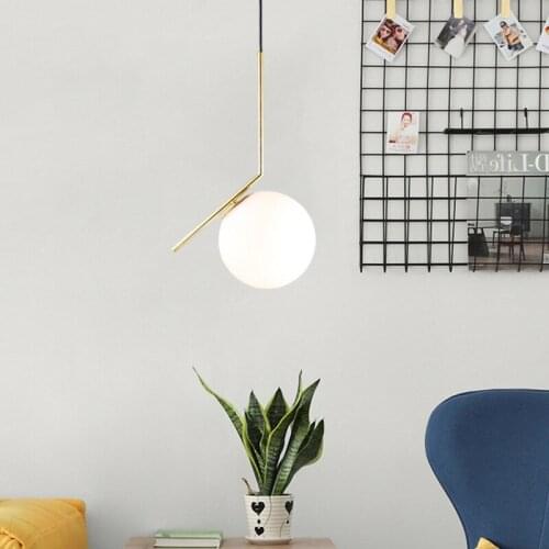 Europe led crystal led stone hanging lights nordic lamp nordic light hang led wall moon lamp hanging lamp livingroom