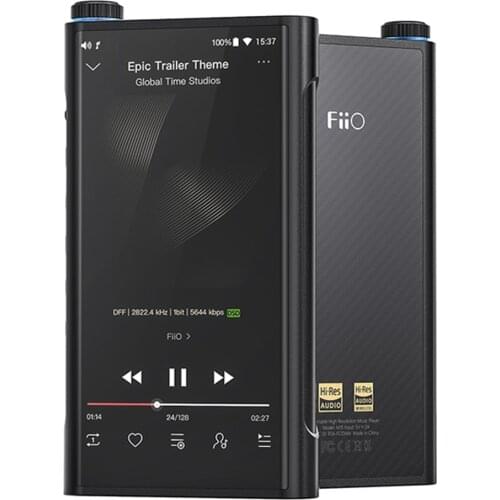FiiO M15 Flagship Android Dual AK4499 Hi-Res Protable Musc Player MP3 USB DAC,Samsung Exynos7872,XMOS XUF208,DSD512 768kHz/32bit