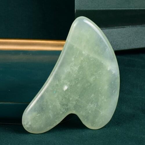 Original Jade Face Care Massager Natural Stone Wrinkles Anti Aging Gua Sha Scraping Massage Tools Beautiful Skin Detox Tool