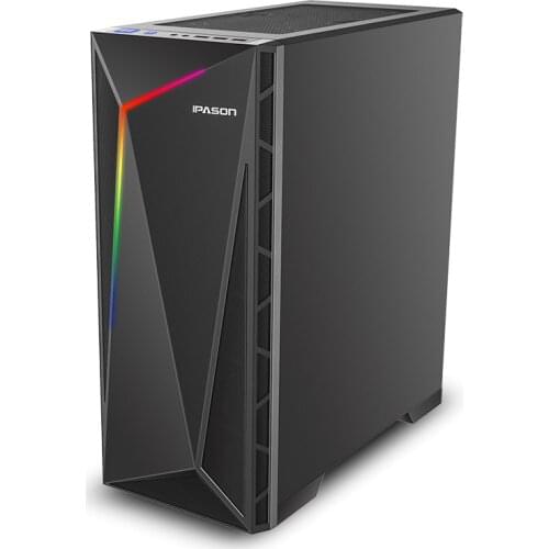 IPASON Intel Desktop Gaming PC Intel Core i5 9400F GTX1650/1050TI 240GB M.2 SSD 8GB DDR4 RAM Latest Generation Desktop Computer