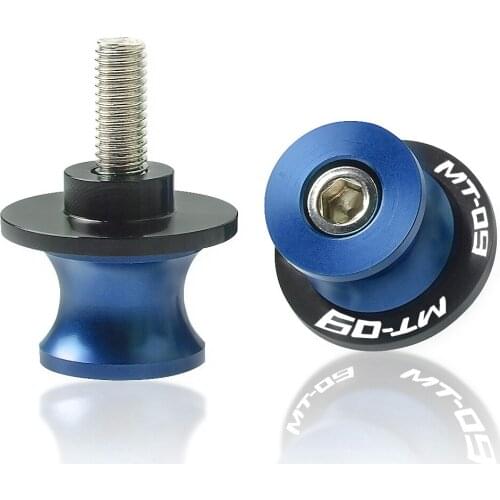 New Motorcycle Accessories CNC Aluminum Swingarm Spools slider For YAAMAHA FZ-09 FZ09 FZ09 MT-09 MT09 MT 09 SR Stands Screws
