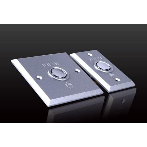 New Type White Plastic Door Release Button (NO,NC,) with Base Case Metal exit switch