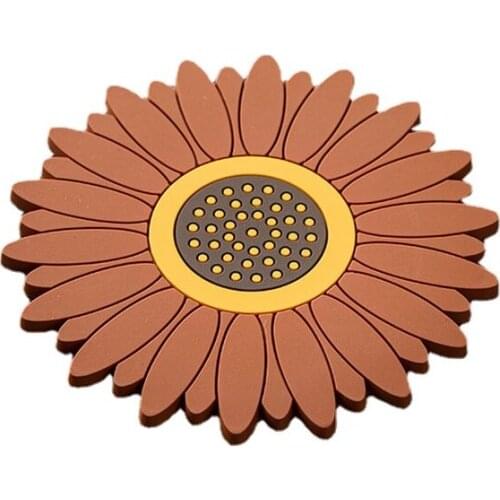 Sunflower Creative Anti Scald Slip Household Heat Insulation Meal Mat For Pan Cup Table Pad