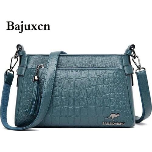 2020 winter new tassel messenger bag brand female bag fashion high quality leather lady handbag luxury designer shoulder bag