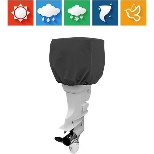 210D Oxford Water Rain Proof Universals Boat 15 30 60 100 150 175 250 PH Motor Cover Outboard Engine Protector Covers Shell D45