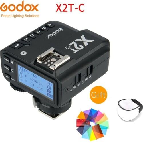 Godox X2T-C 2.4G TTL 1/8000 HSS Wireless Flash Trigger Transmitter for Canon EOS 1200D 600D 700D 650D flash TT600 AD200 V860 II