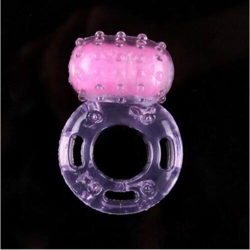 100pcs Vibrating Cock Penis Sleeve Ring Cockring Vibrator Rings Mens Sex Adult Aid Toys