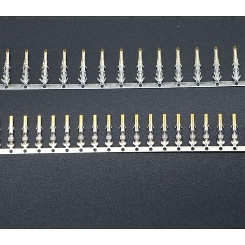 200pcs/Lot 4.2mm 5557 & 5559 Series Male & Female Gold Plated Terminal Pins for PC ATX/PCI-E/EPS Power Supply Cable