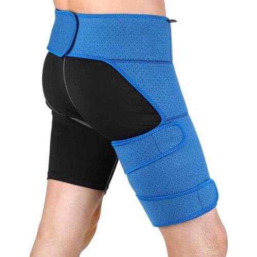Breathable Waist Support Correction Belt Groin Brace Hip Joint Bandage Protector for Leg Muscle Strain Groin Strain Hip Injury