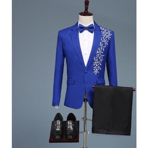 New Style Groom Wear Costume Homme Mariage Luxe костюм Wedding Groom Jacket Pants 2 pieces Di Usura Dello Sposo