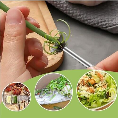 Kitchen Onion Knife Onion Blossom Cutter Multi-Function Stainless Steel Plum Blossom Onion Cutter Vegetable Chopper Slicer