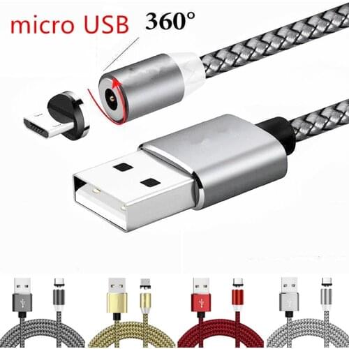 USB C Cable Magnetic Charger for Huawei P10 P20 P30 Mate 10 honor 20 pro for Xiaomi Mi 8 9 a1 Redmi K20 OnePlus 7 6 Data Cord