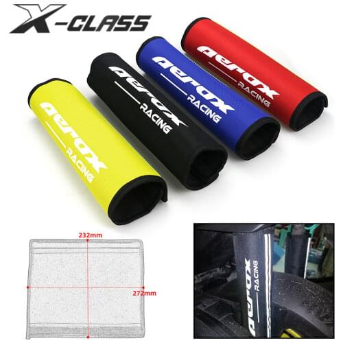 AEROX Motorcycle Shock Absorber Cover With Velcro Damping Protector Washable Red Accessories for YAMAHA AEROX NVX 125 155 V1 V2