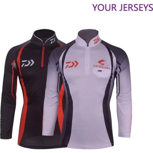 Male Outdoor Sports Fishing Shirts Clothing Long Sleeve M-5XL Anti UV Quick Dry Cycling hunting Hiking Clothes DAIWA Pesca