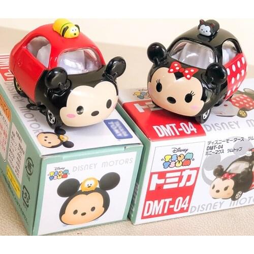 NEW IN BOX Mickey Minne Car Toys Motors Car Cartoon Movies 1:64 Scale Diecast Metal Alloy Modle Toy