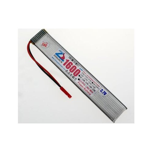 Free ship 1600mAh 3.7v 6020122 polymer lithium battery polymer lithium ion battery for drone aircraft