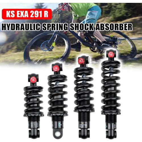 KS MTB 190MM Mountain Bike Alloy Air Rear Shock Absorber Adjustable Damping for Cycling Travel Downhill EXA 291R