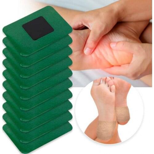 10Pcs Medical Heel Spur Patch Pain Relief Plaster Moxibustion Foot Care Treatment Sticker Health Care Tools Foot Brace Support