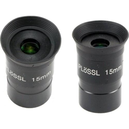 Manufacturer Astronomical telescope accessories PL15 green film eyepiece for sale