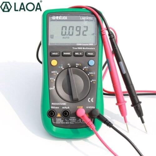 LAOA automatic range multifunction electronic electrician dedicated digital multimeter LA814102