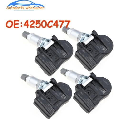 4 PCS 4250C477 For Citroen C Zero Peugeot 4008 iOn Mitsubishi ASX L200 Lance Tire Pressure Sensor Monitor 433MHZ Car accessories