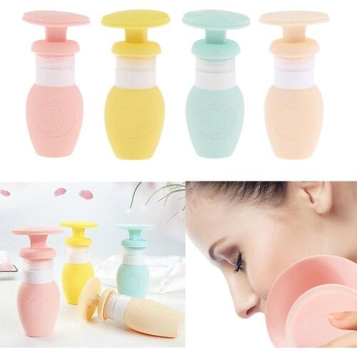 70ml Travel Empty Silicone Packing Bottle for Lotion Shampoo Bath Storage
