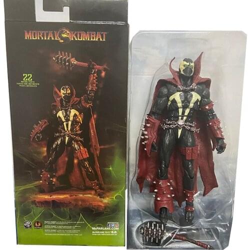 Mortal Kombat Spawn Action Figure MF Doll Brinquedos Figurals Collection Model Toy Gift 18cm