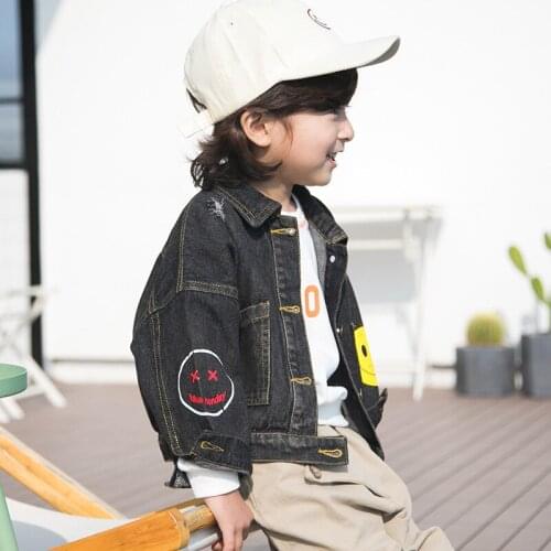Jin yue children's clothes Denim Jackets For Boys