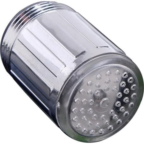 Creative LED Faucet Temperature Control Three-color/multi-color Luminous Bathroom and Kitchen Facilities Accessories