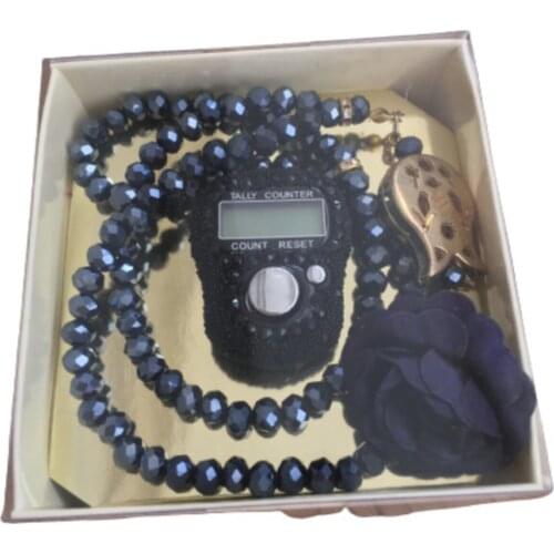 Cubic zirconia Zikirmatik And Crystal Tespihli Gift Set 008