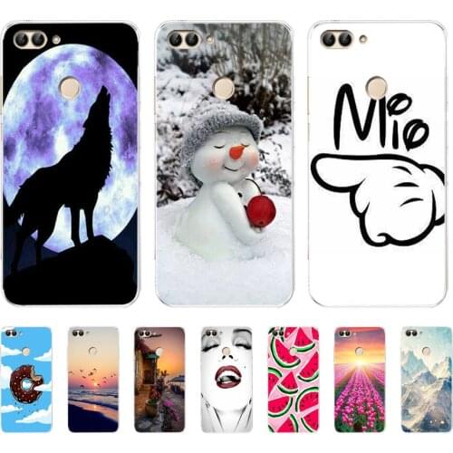 Soft Case For Silicone Back Cover For Cute Phone Cases Cover Bumper for Huawei P Smart Z 2018 2019 2020 Mate 10 20 Lite GR3 Case