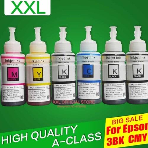 L300 L3050 L3060 L3070 L312 L350 L355 Ink KITS For Epson Refilling Ink Kit 664 T6641 ECOTANK