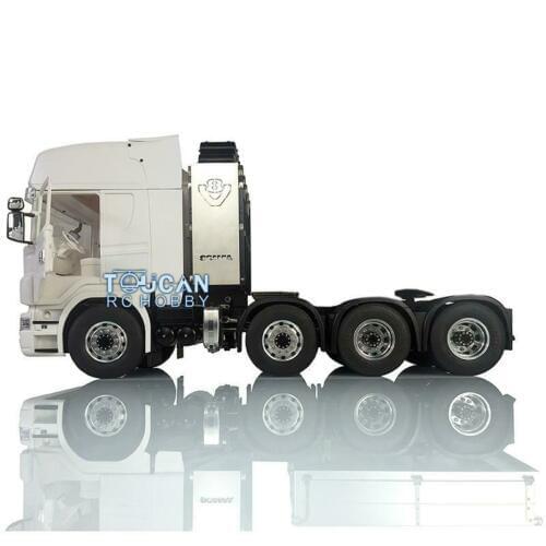 LESU 1/14 Scale Metal 8*8 Sca R730 Tractor Truck Chassis Equipment Rack Hercu Cab THZH0678-SMT2