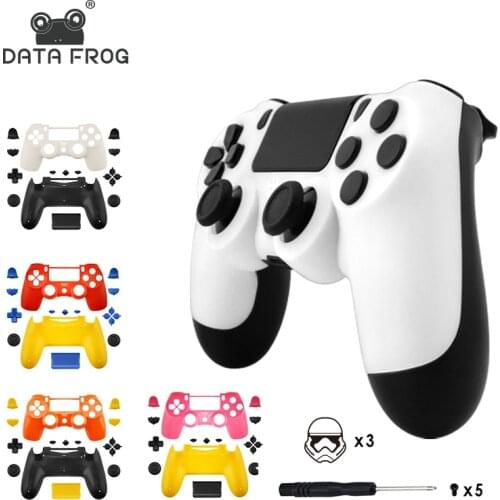 Replacement shell for PS4 Slim Pro JDM 040 controller Full Set shell and buttons repair for Dual Shock 4 Wireless Controller