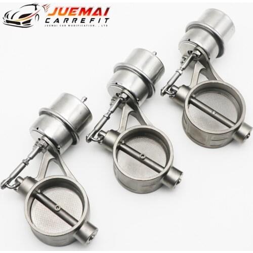 Thicken Stainless Steel Exhaust Control Valve Cutout Set Vacuum Actuator CLOSED Style Pipe