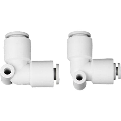 SMC type High quality fittings KJL23-04 O.D 3.2mm to 4mm thread Union Elbow one-touch mini fittings pneumatic fittings